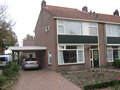 vooraanzicht hoekwoning